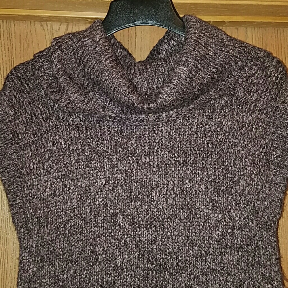 Nine West purple cowl neck knit tunic - Picture 2 of 8